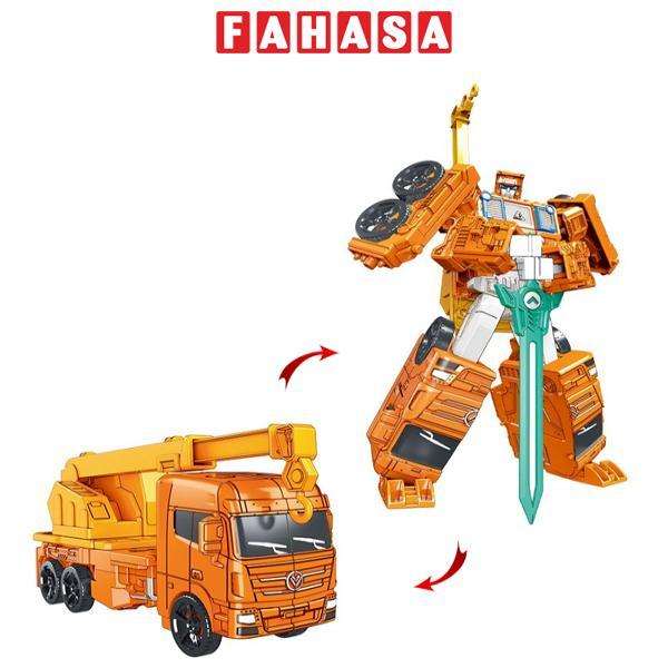 Đồ Chơi Robot Biến Hình Thành Xe Cần Cẩu - Vecto VT34/OR - Màu Cam