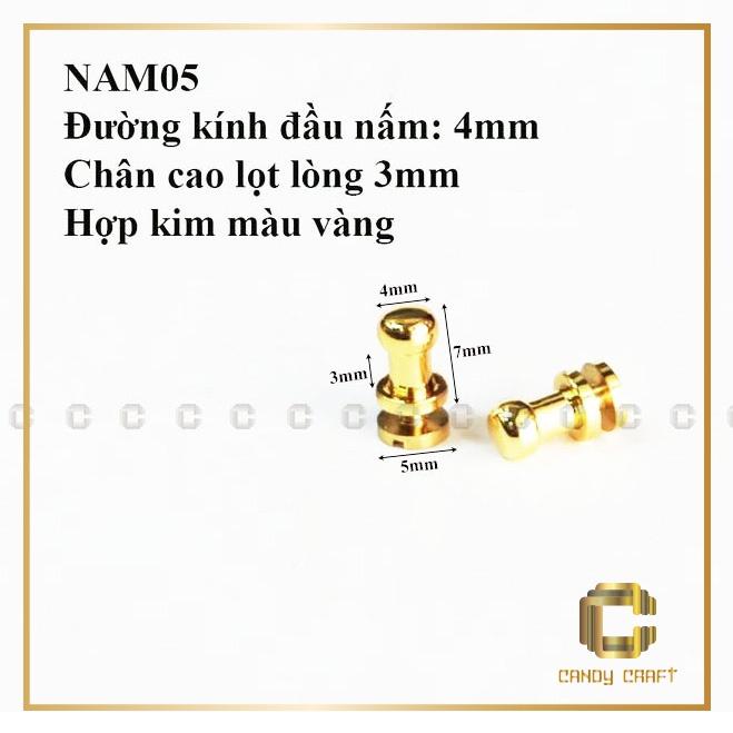 Nút nấm vặn ốc