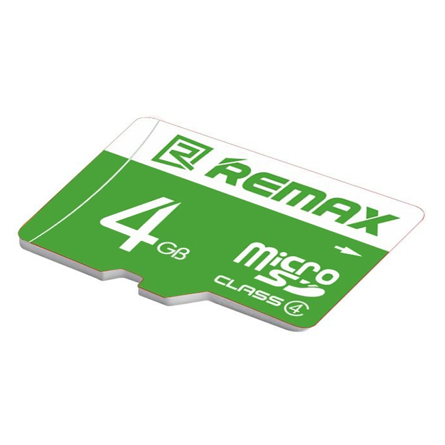 Thẻ Nhớ Micro SD 4GB Remax C4 (Xanh Lá) - Hàng Chính Hãng