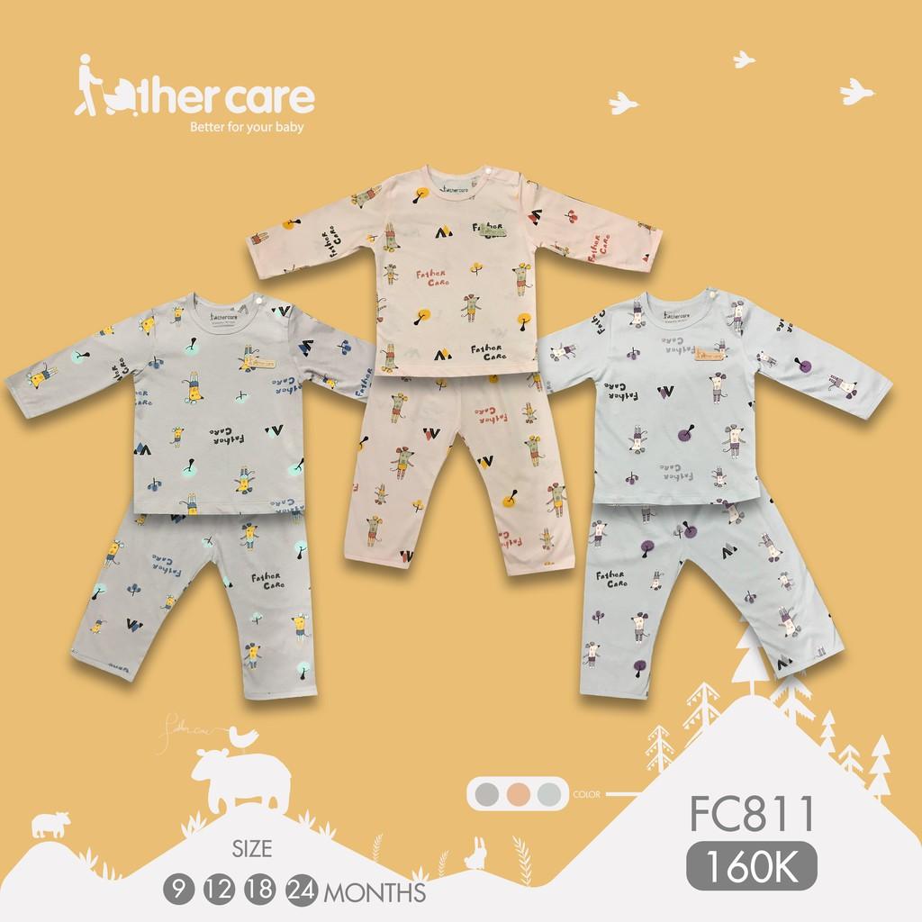 Bộ Quần Áo Trẻ em DT FatherCare Cài Vai- Chuột Ballet (Không Bo) FC811