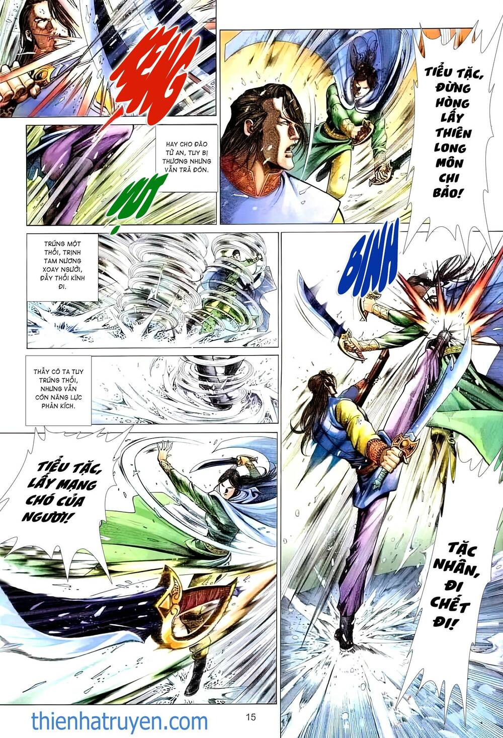 tuyết sơn phi hồ - mã vinh thành chapter 31 15