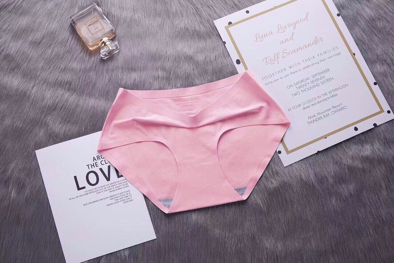 SET 5 Quần Lót Nữ Su Đúc Không Đường May Thông Hơi Vải Mát Tôn Mông - SD01