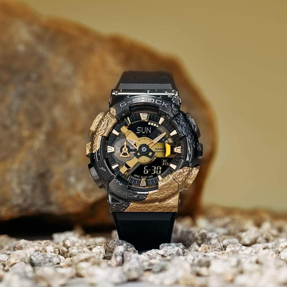 Đồng Hồ Nam Dây Nhựa Casio G-Shock GM-114GEM-1A9DR Phiên Bản Giới Hạn | GM-114GEM-1A9 40th Anniversary