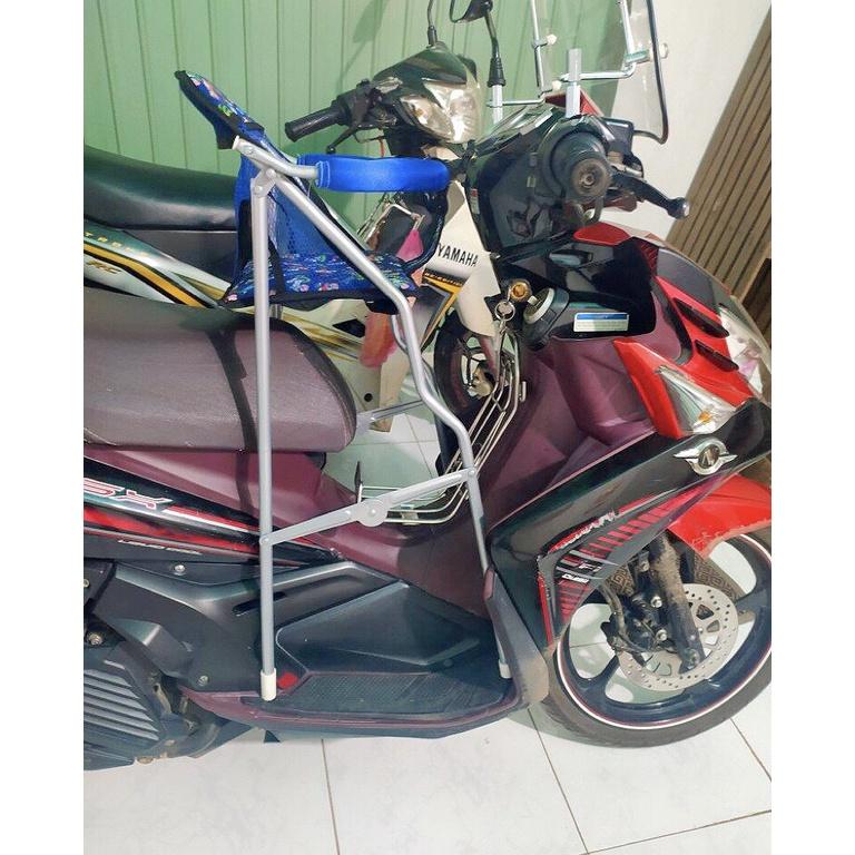 Ghế ngồi xe Novo2,3,4,5,6,LX cho bé , GHẾ GA XẾP SẮT SƠN TĨNH ĐIỆN