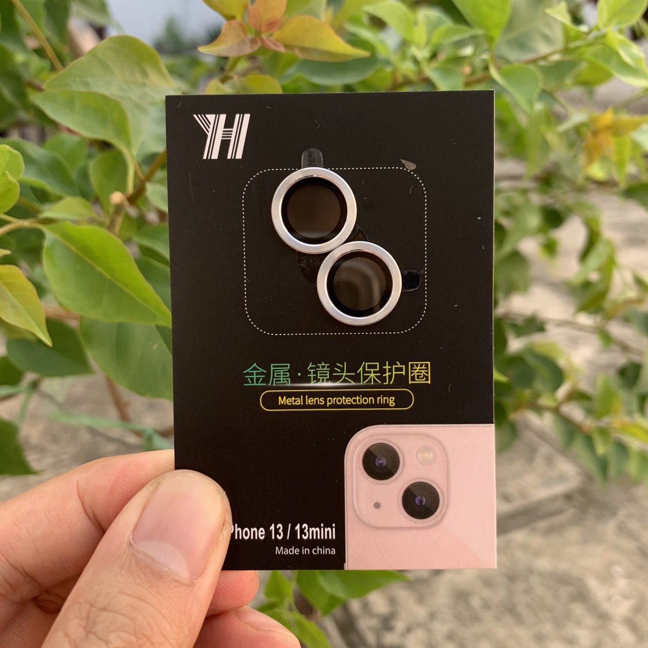 Bộ 2 Vòng Bảo vệ Camera Dành Cho iPhone 13, 13Mini - Chống Bụi, Hạn chế vân tay & Mờ Camera - Bảo Vệ Toàn Diện Cho Cụm Camera - Cực Phẩm 2021