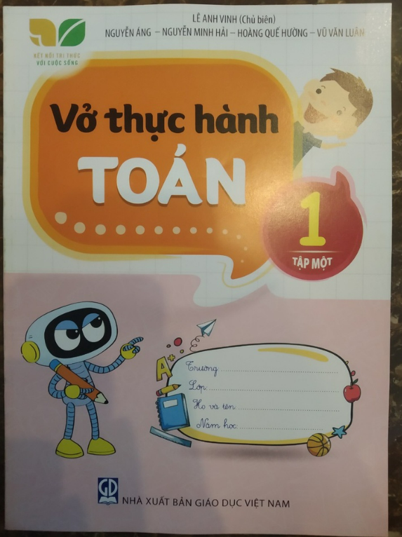 Sách - Vở Thực hành Toán 1 – Tập 1