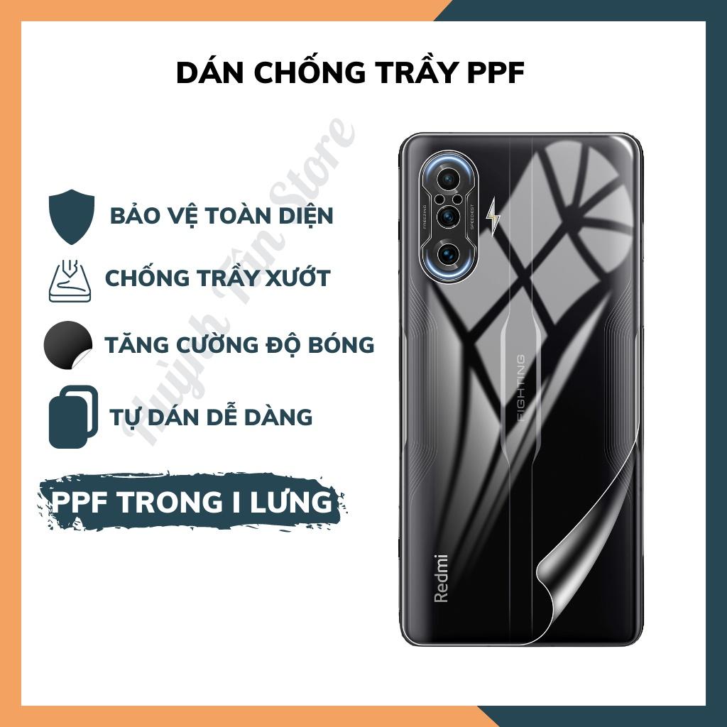 Dán dẻo PPF Redmi K40 Gaming trong suốt hoặc nhám , chống trầy xướt, giữ nguyên vẻ đẹp ban đầu