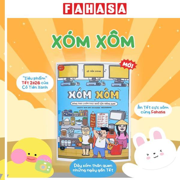 Bộ Tranh Tương Tác Cô Tiên Xanh - Xóm Xôm Tết 2026