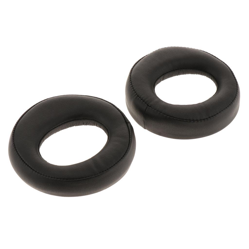 2Pcs Premium Headphones Ear Pads Cushion Covers for   PS3  Black