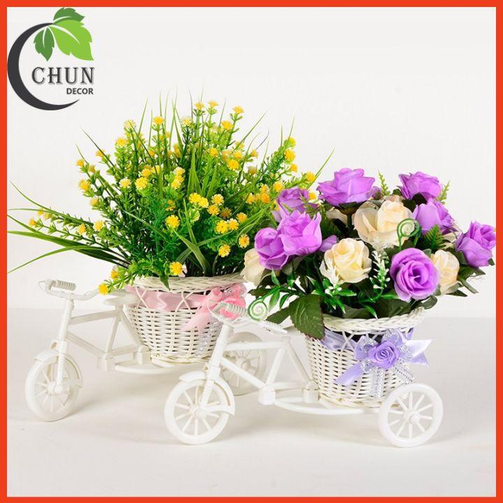 Giỏ hoa lụa - Xe đạp hoa sao baby để bàn nhiều màu cao 22cm trang trí bàn trà, kệ tủ, văn phòng làm việc - Giá Tiki khuyến mãi: 179,000đ - Giỏ Hoa Lụa - Xe Đạp Hoa Sao Baby Để Bàn Nhiều Màu Cao 22Cm Trang Trí Bàn Trà, Kệ Tủ, Văn Phòng Làm Việc - Giá Tiki Khuyến Mãi: 179,000Đ -