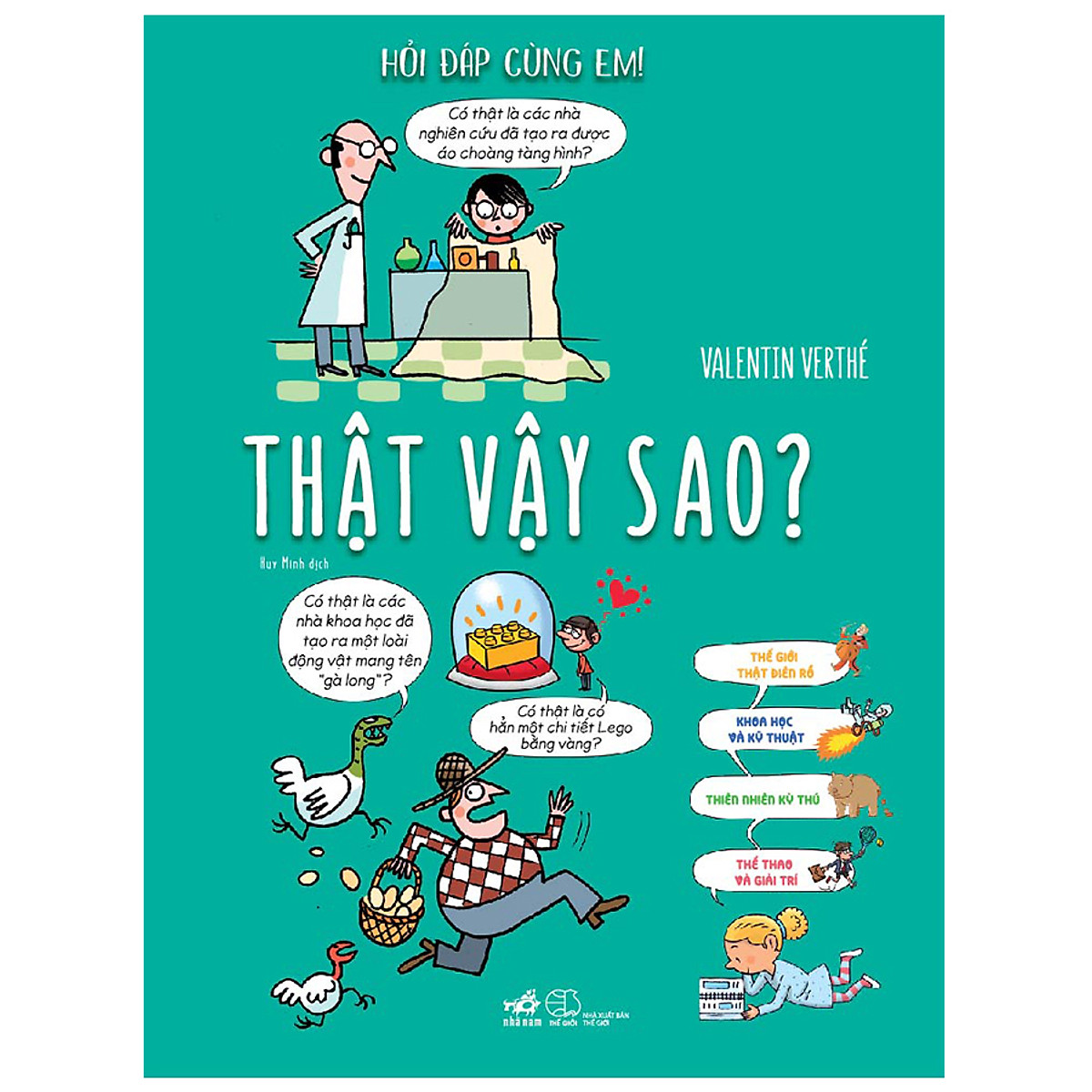 Combo 2 cuốn sách Hỏi đáp cùng em: Thật vậy sao? + Thế giới động vật