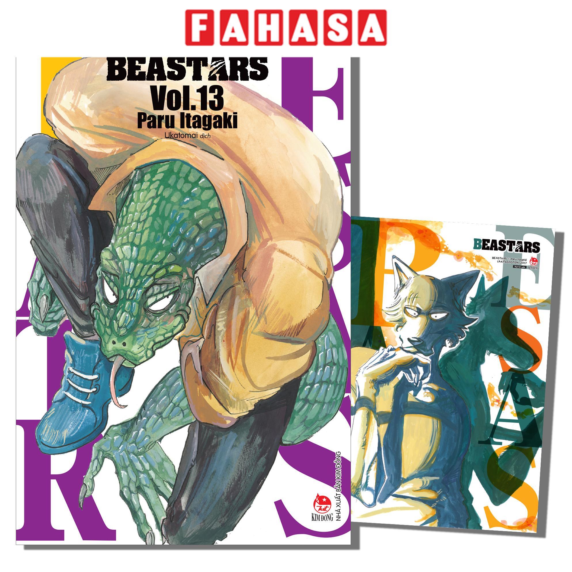 Sách - Beastars - Tập 13 - Tặng Kèm Postcard
