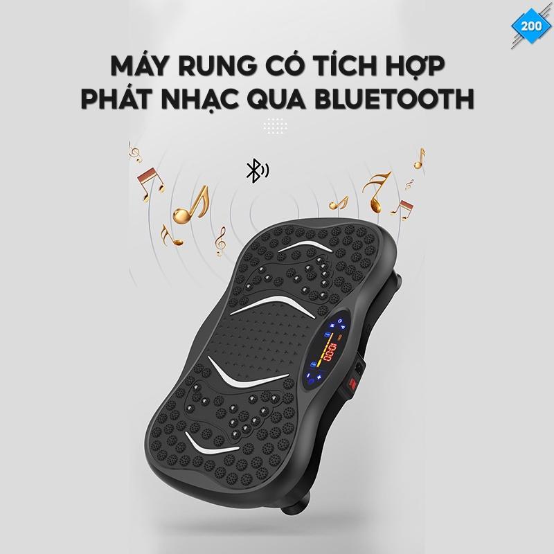 Máy Rung Toàn Thân Giảm Mỡ Cơ Cao Cấp Chịu Được Sức Nặng Lên Đến 150kg Nhiều Chế Độ Rung 200