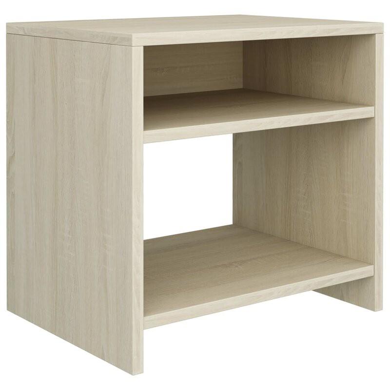 Tủ Đầu Giường SOVACO- ALB / R40 x D30 x C40cm / Phong Cách Tối Giản / Có Kèm Giấy Hướng Dẫn Lắp Ráp