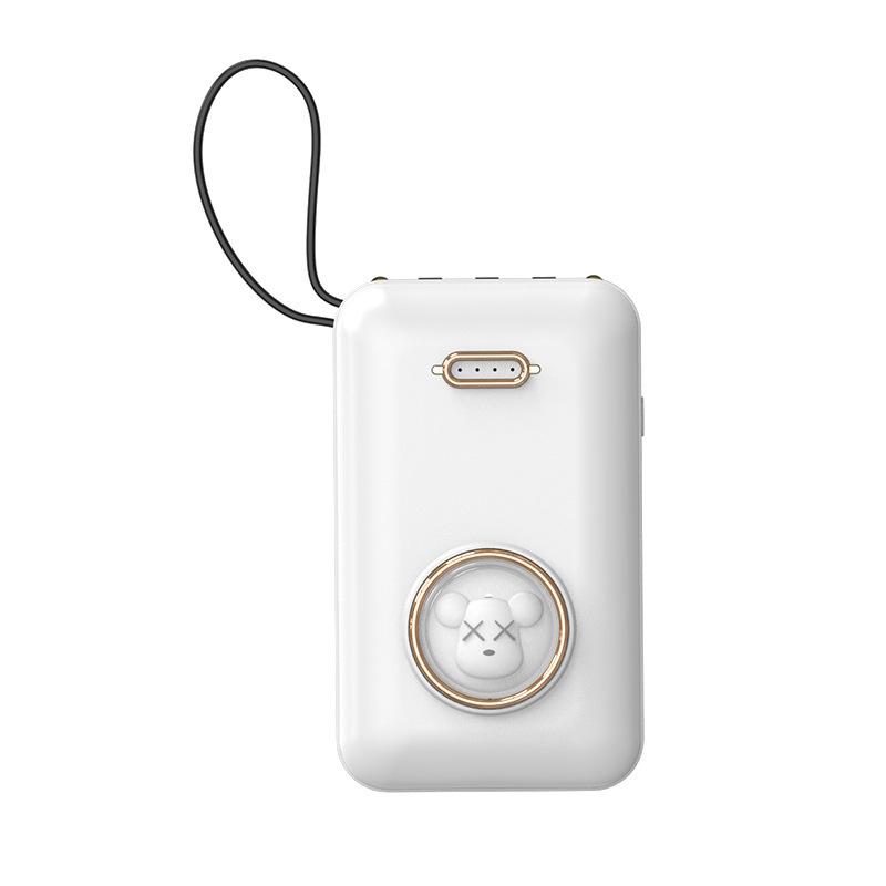 Phong cách mới nhất dòng sạc khép kín mới kho báu phim hoạt hình 20.000 mAh dung lượng lớn tùy chỉnh quà tặng năng lượng di động nhỏ