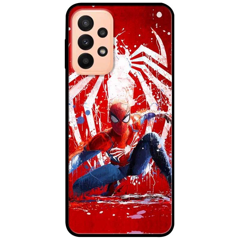 Ốp lưng dành cho Samsung A13 5G - Samsung A33 5G mẫu Người Nhện Trắng