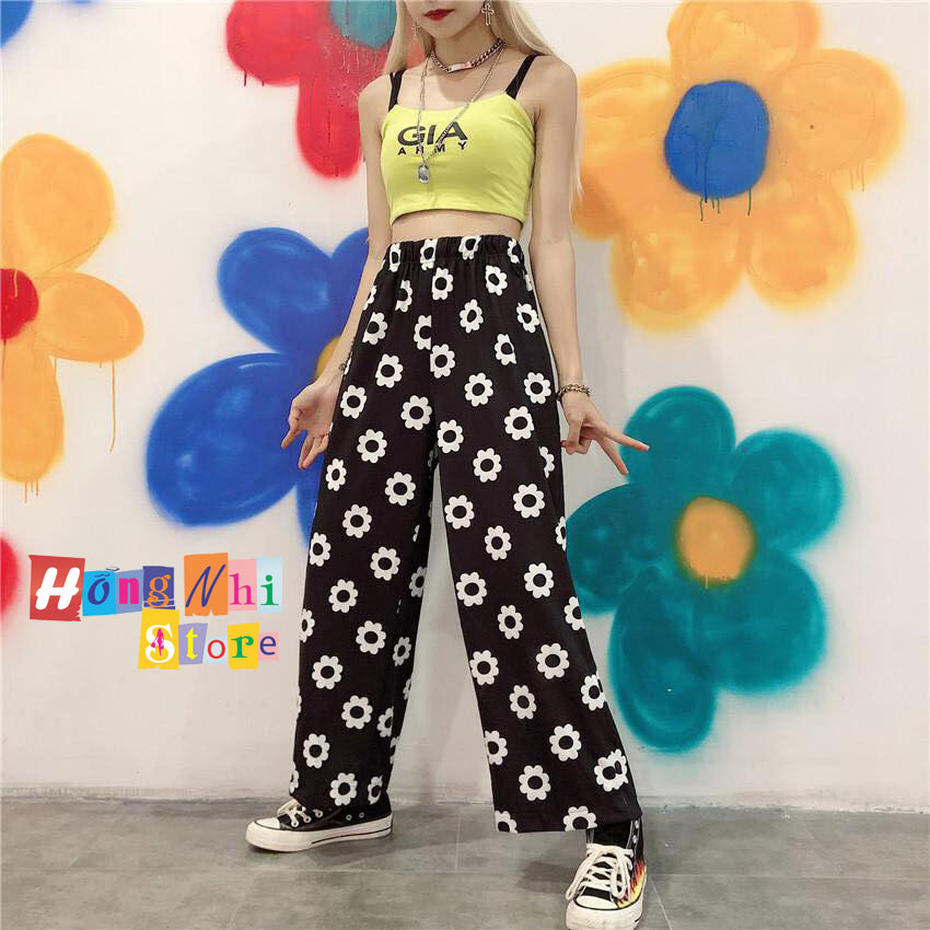 Quần Hoạt Hình Dài Ống Rộng Cartoon Pant Oversize Ulzzang Unisex - MM
