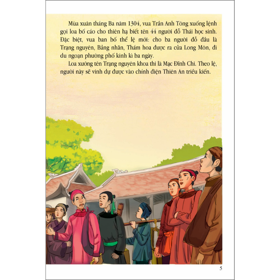 Tranh Truyện Lịch Sử Việt Nam: Mạc Đĩnh Chi