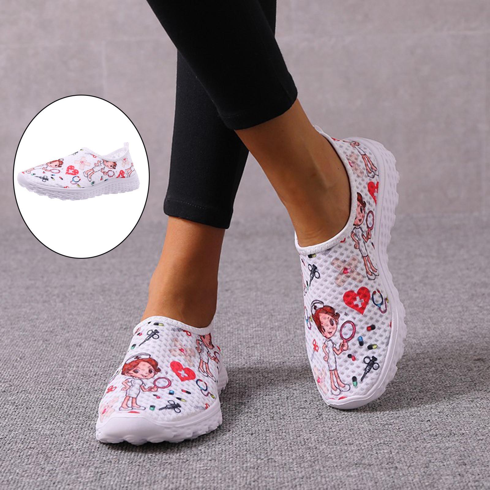 Nurse  Women Sneakers Cosplay Shoes Slip On