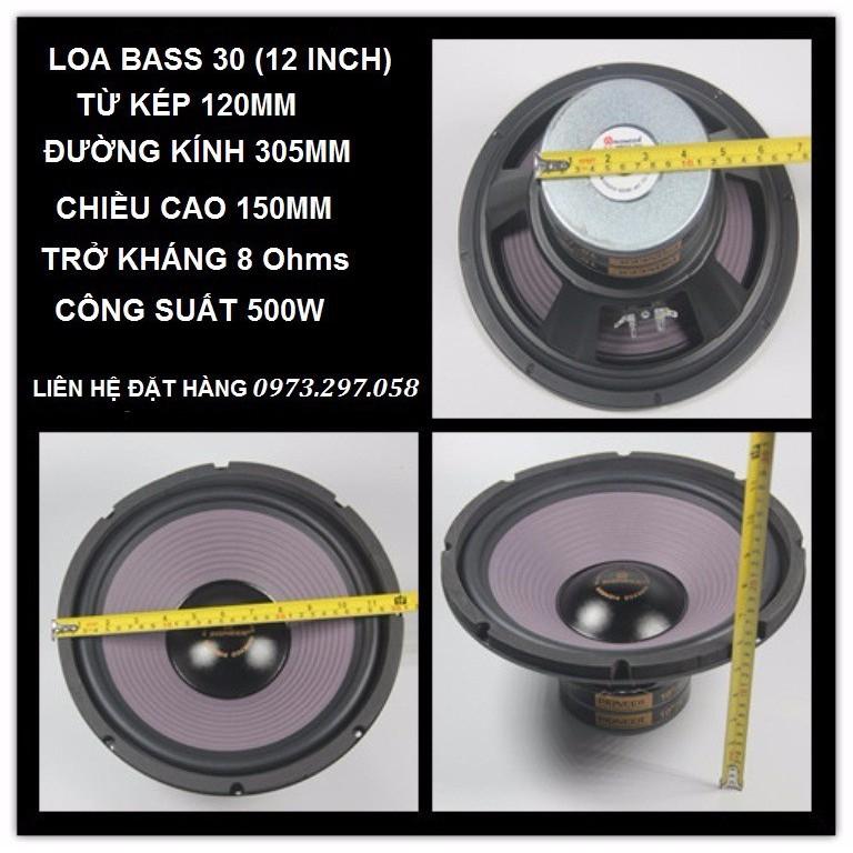 1 loa bass 30 pioneer cao cấp, giá ưu đãi, chất lượng âm thanh được điều chỉnh tự nhiên