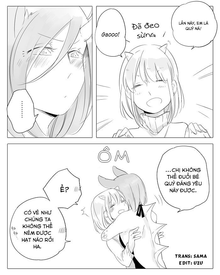 yêu quái cô đơn và cô bé bị mù chapter 11 18