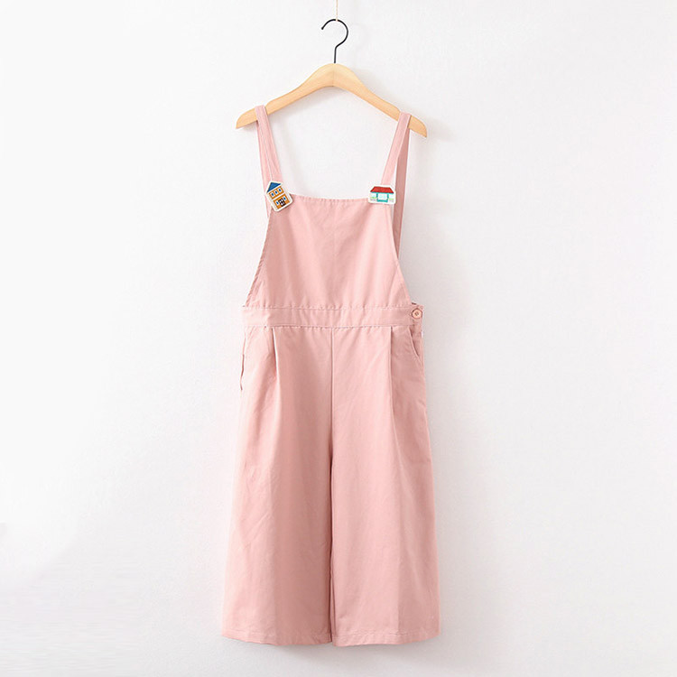 Quần Yếm Nữ Kaki Short 