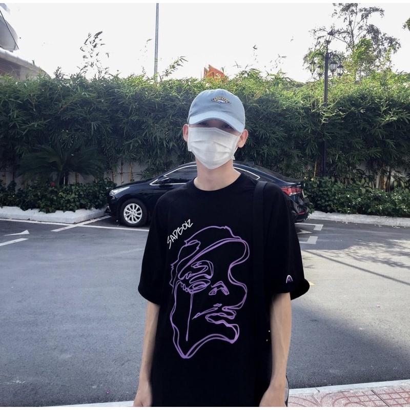 Áo thun unisex tay lỡ SADBOIZ SAD BOIZ STORY TEE || Hany shop