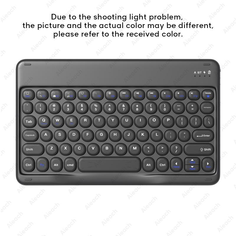 Dành Cho iPad Bàn Phím Bàn Phím Mini Không Dây Bluetooth-Tương Thích Sạc Máy Tính Bảng Bàn Phím Dành Cho Điện Thoại Laptop Android IOS Windows