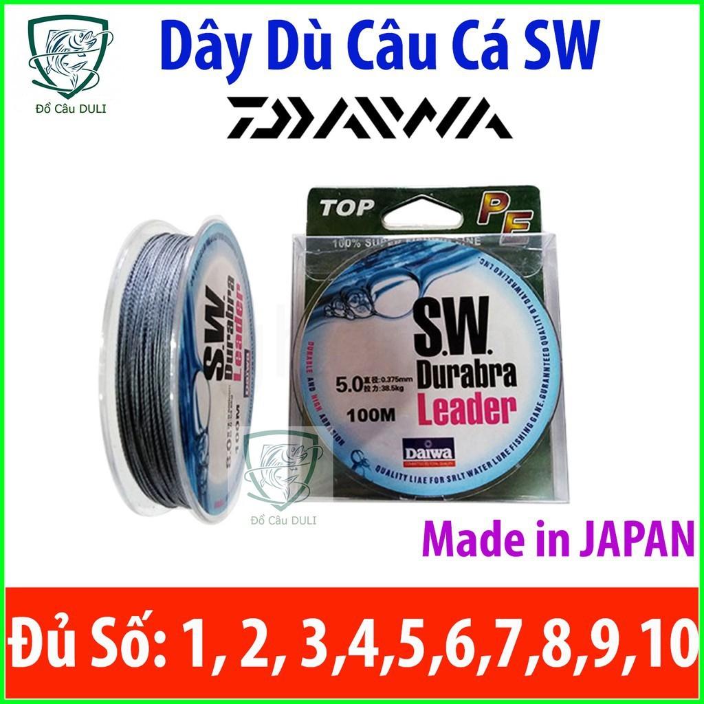 Dây Dù Câu Cá Daiwa SW Leader siêu dẻo dai đủ size - Duli kangh