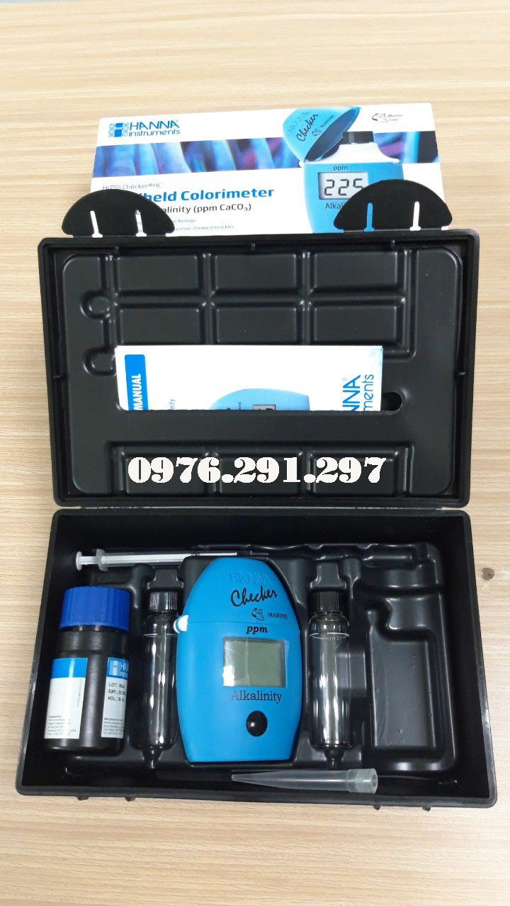 Máy đo kiềm trong nước - Máy đo kiềm Hanna HI755