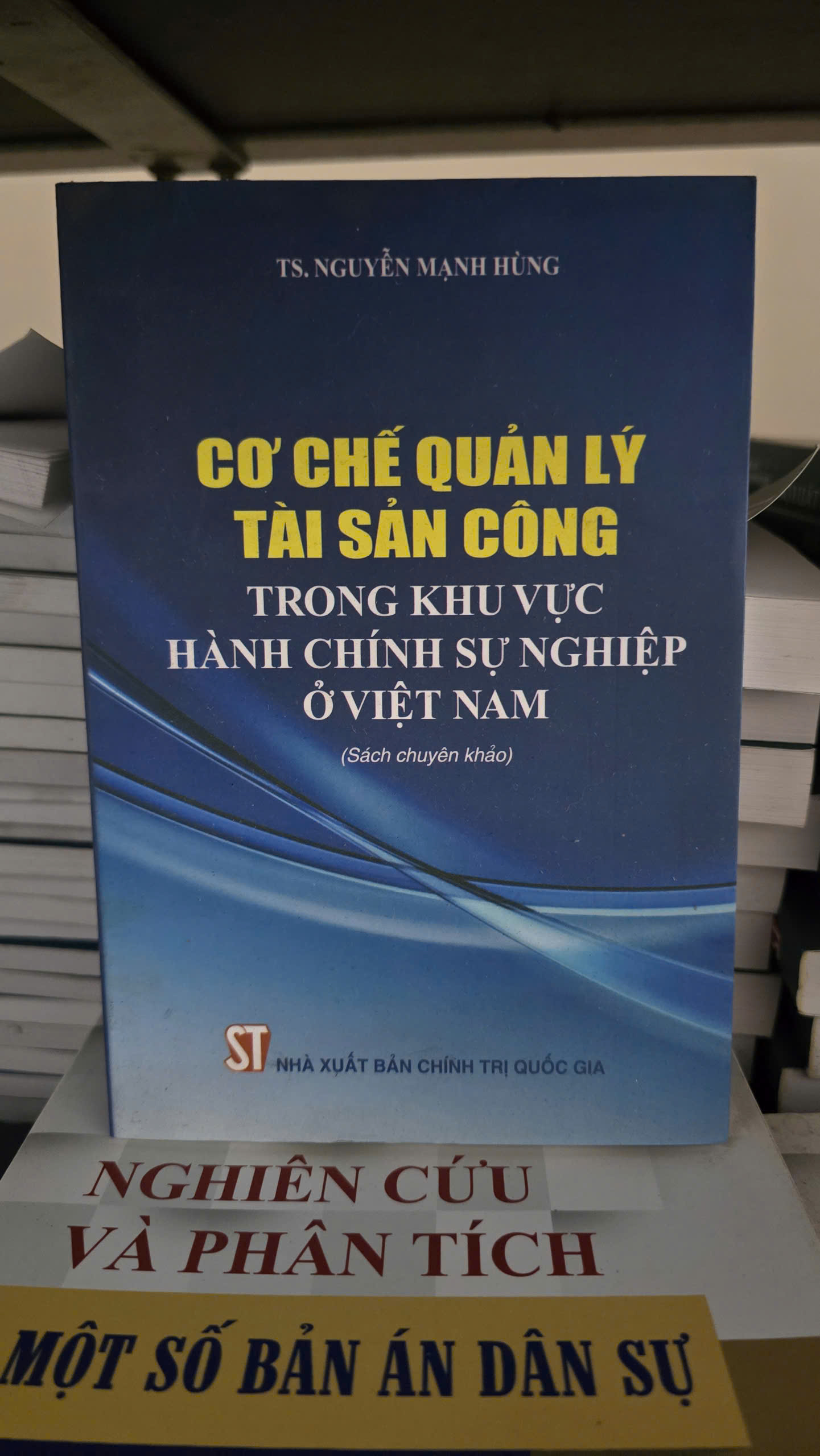 Cơ chế quản lý tài sản công trong khu vực hành chính sự nghiệp ở Việt Nam