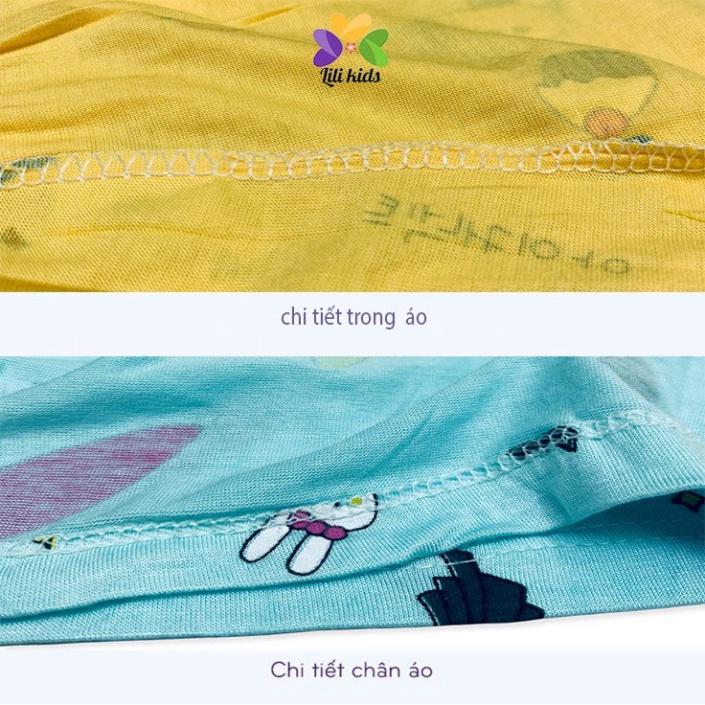 Quần đùi chục cho bé gái bé trai quần chục đùi chất thun lạnh cotton cho bé họa tiết ngộ đáng yêu lili.kids QC01