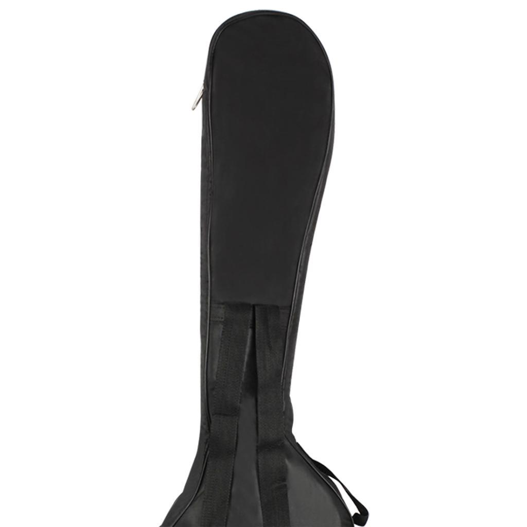 Sunnimix Quai Đôi Đệm Guitar Bass Điện Buổi Biểu Diễn Ốp Lưng Mềm Mại Ốp Lưng Ba Lô