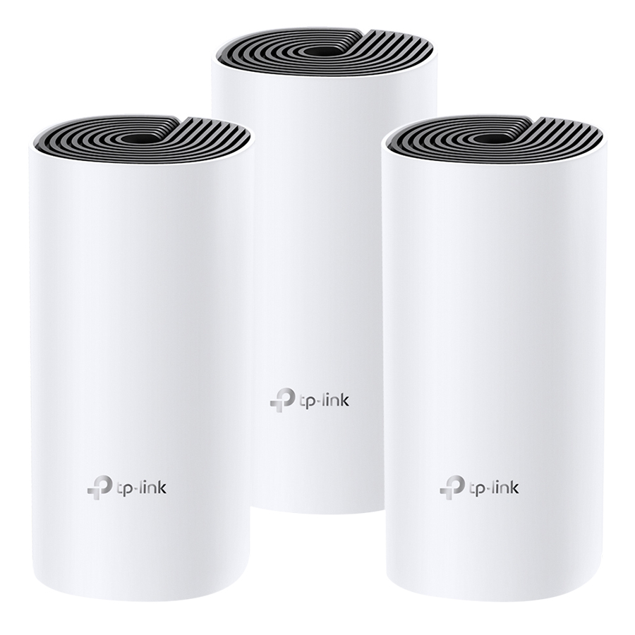 Bộ Phát Wifi Mesh TP-Link Deco M4 (3-pack)  Băng Tần Kép MU-MIMO AC1200 - Hàng Chính Hãng