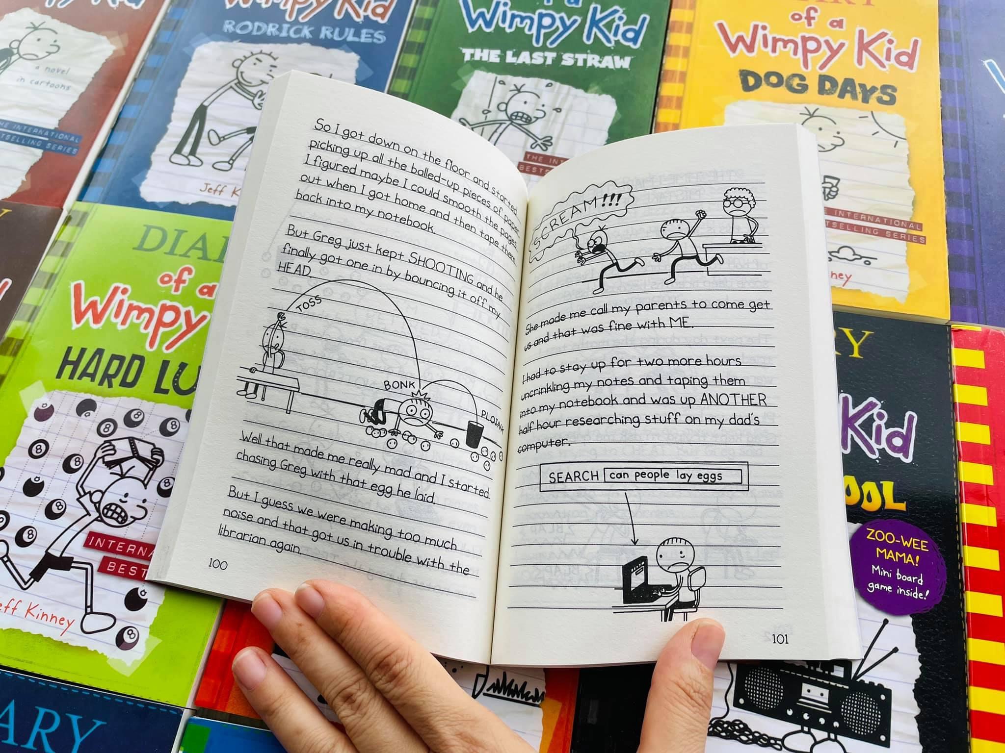 Diary of a wimpy kid nhập 21c box set