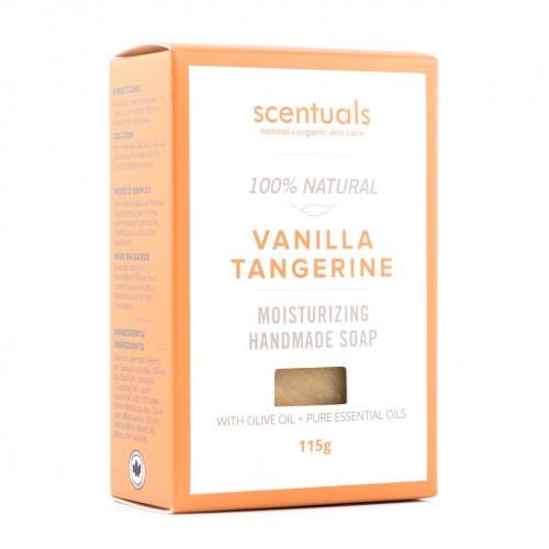 Sáp Tắm Hương Quýt Handmade Soap Vanilla Tangerine Scentuals