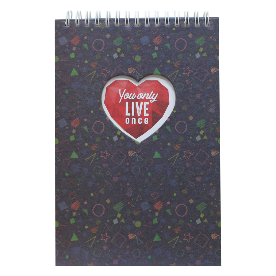 Sổ Tay Phong Cách Sống You Only Live Once Vpp Minh Long (13.5 x 20.5 cm)