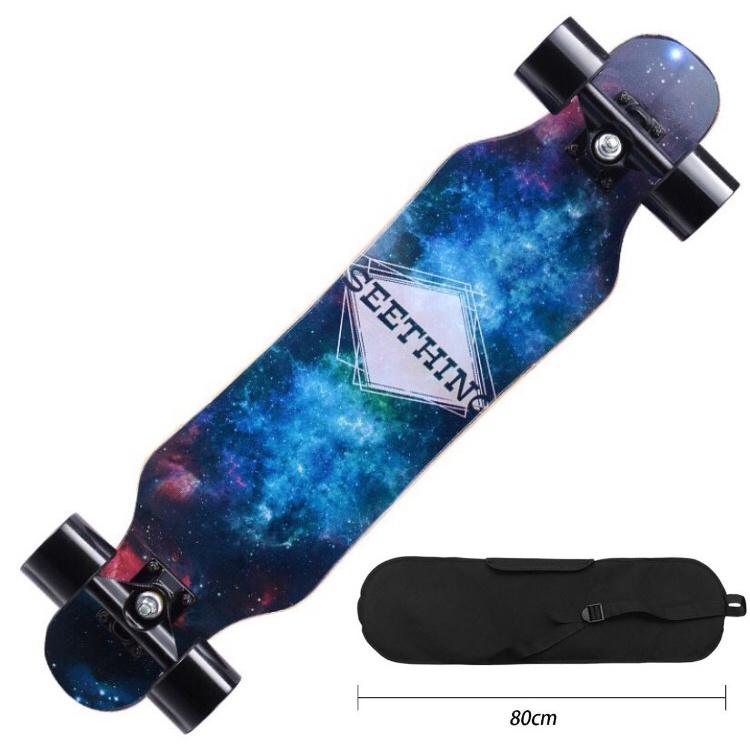 Ván Trượt Dài Thể Thao Mặt Nhám Cỡ Lớn 80cm LongBoard Hiện Đại tặng kèm túi