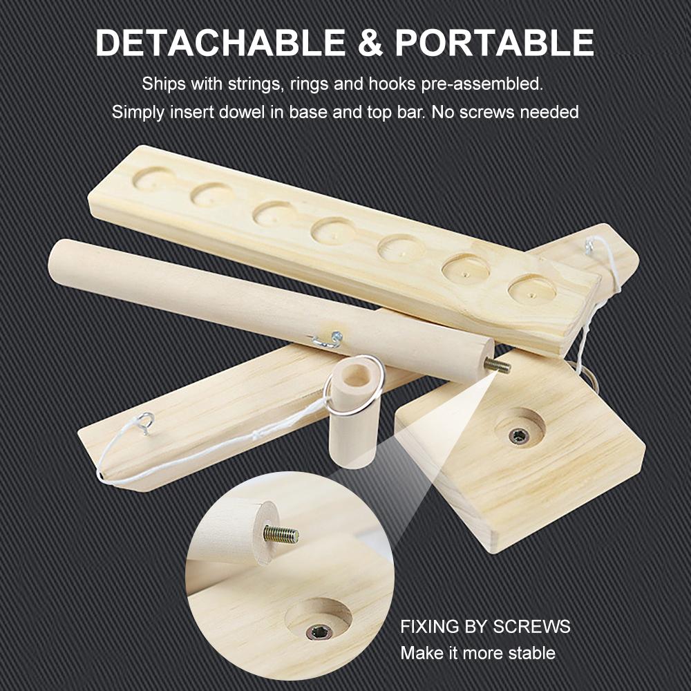 Trò chơi game bằng gỗ cầm tay cho trẻ em đi du lịch, boardgame cho người lớn