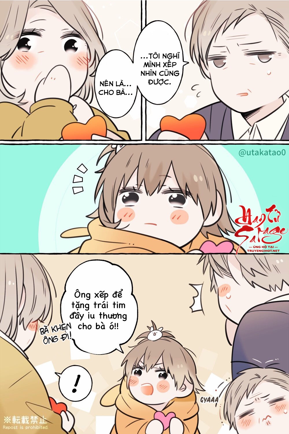 papa khi đi làm và khi ở nhà chapter 40 3