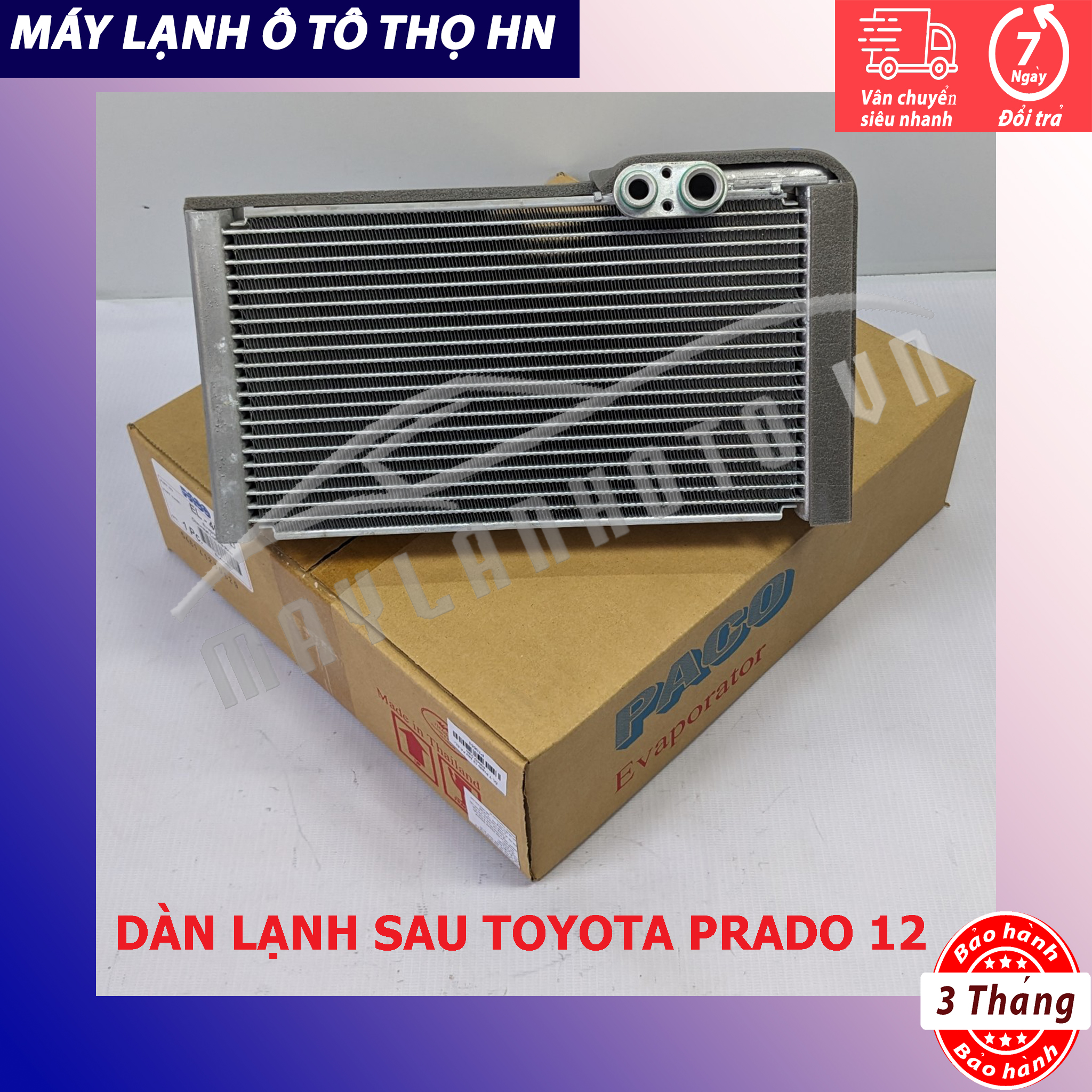 Dàn  lạnh Toyota Prado 2012  Hàng xịn Thái Lan