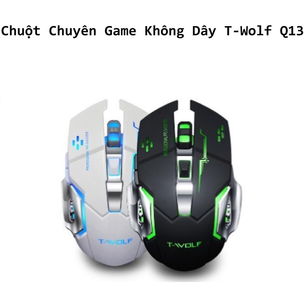 Chuột Chuyên Game Không Dây T-Wolf Q13 - Giao Màu Ngẫu Nhiên