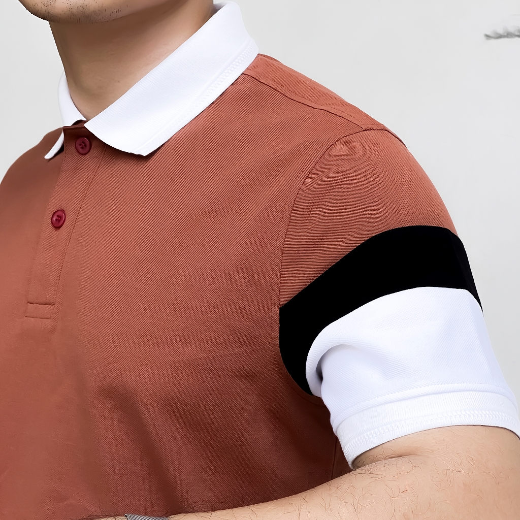 Áo thun polo nam Leman PL236 Vải Cotton Pique cao cấp Regular form