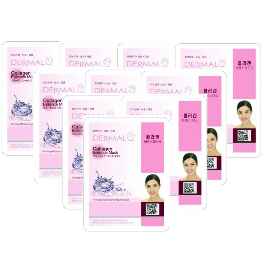 10 Mặt nạ dưỡng da tinh chất Collagen Dermal