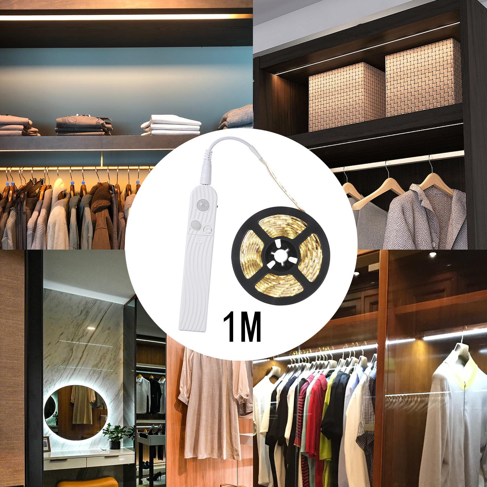 LED Under Cabinet Lighting  Sensor for Bedroom Indoor Decorative 1m