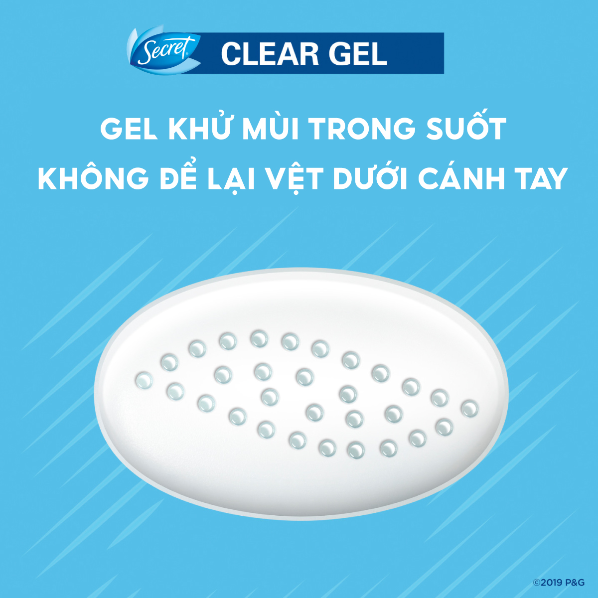 Lăn Khử Mùi Secret Clear Gel 73g