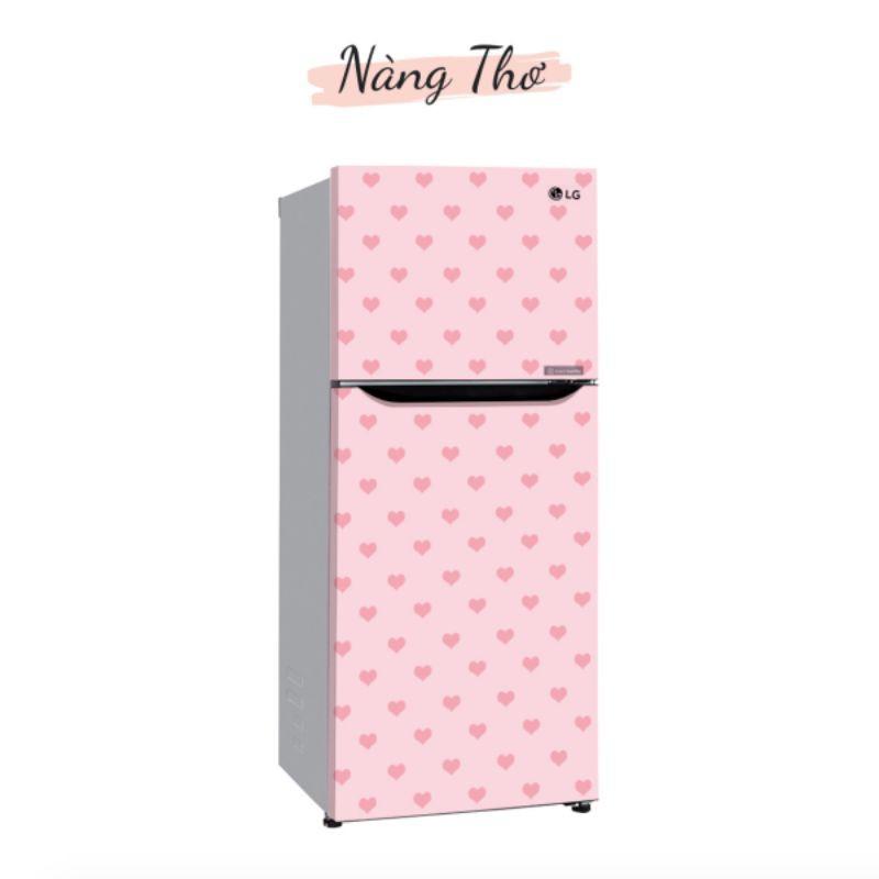 Decal dán tủ lạnh