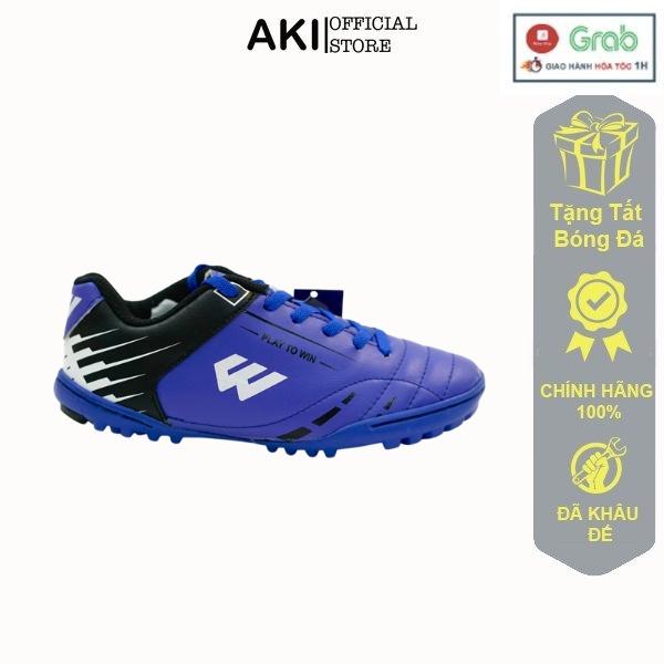 Giày Đá Bóng Trẻ Em Prowin H21 Kid Xanh Dương Chính Hãng, Giày Đá Banh Cỏ Nhân Tạo Đẹp - Hk002 - Màu Xanh Dương - Size 37
