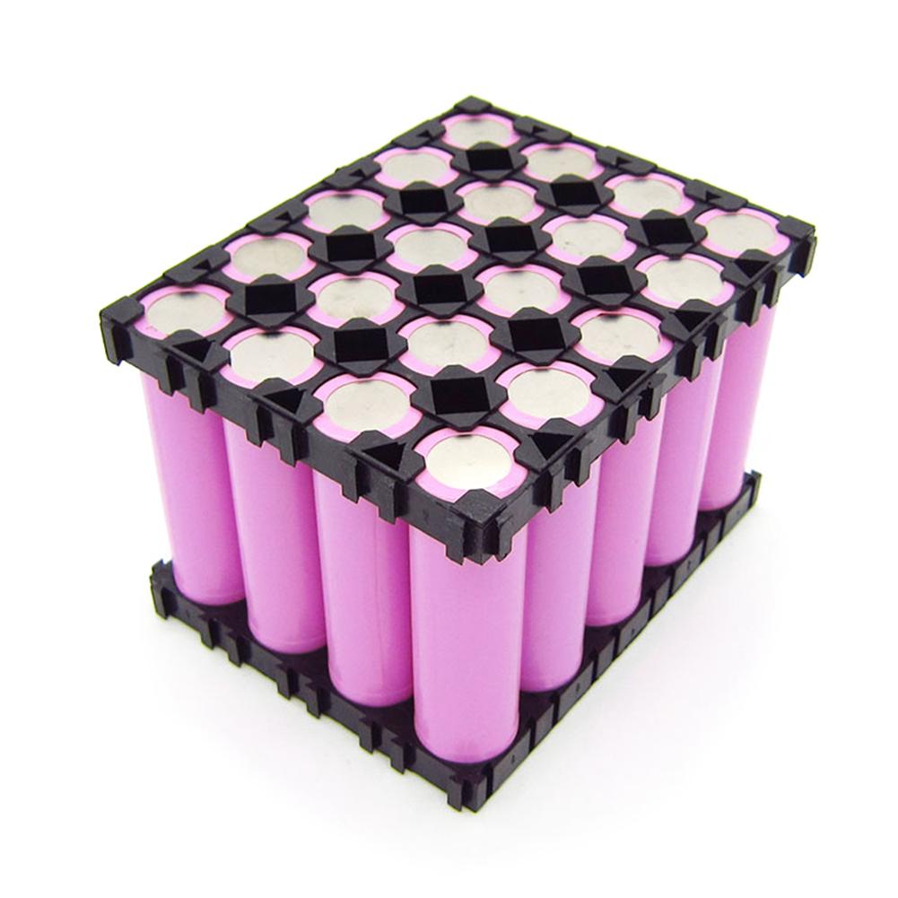 4/2 Cái Giá Đỡ Pin 18650 15/20 Lưới Giá Đỡ Pin Nhựa Hình Trụ Phát Sáng Pin Giá Đỡ Giá Đỡ Cho Gói DIY Màu Sắc: 4 Cái 20 Lưới