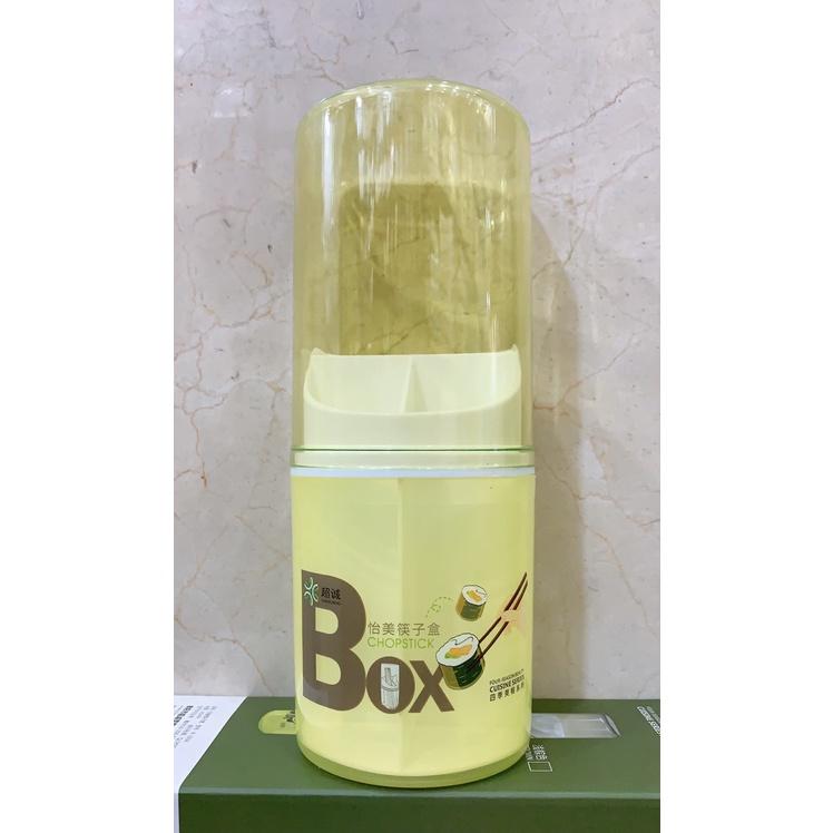 Bộ 3 ống đựng đũa bằng sứ màu xanh ngọc khung kim loại sơn tĩnh điện chống rỉ